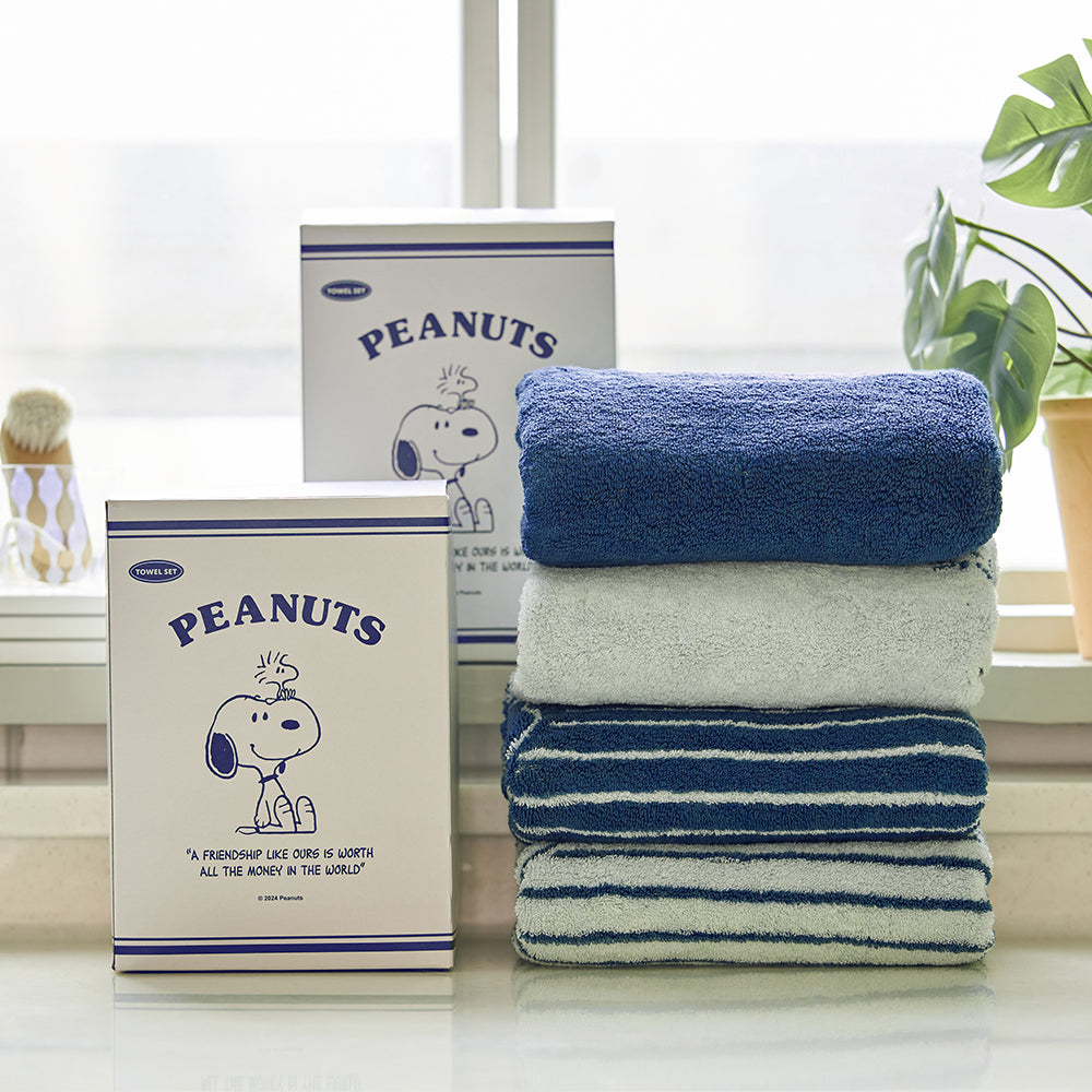 Snoopy Peanuts Everblue Towel  毛巾2入組