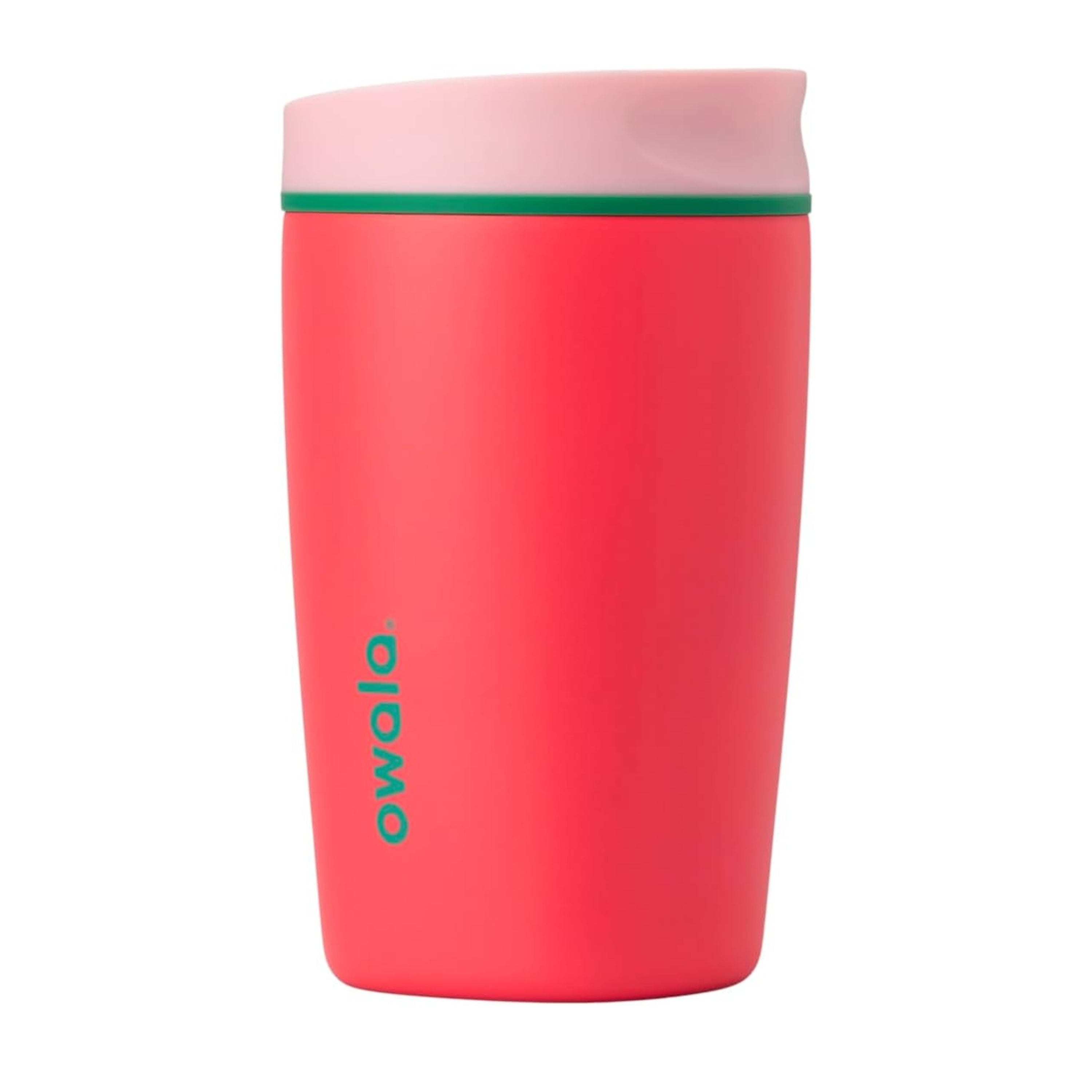 Owala SmoothSip Slider 不鏽鋼保溫咖啡杯 12oz Strawberry Fields