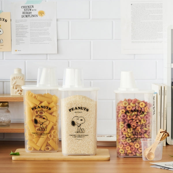 Snoopy Peanuts 1500ml 多功能儲物罐 三件組