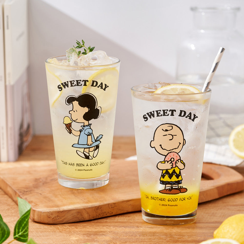 Peanuts 史努比 Sweet Day 系列 玻璃杯（460ml）