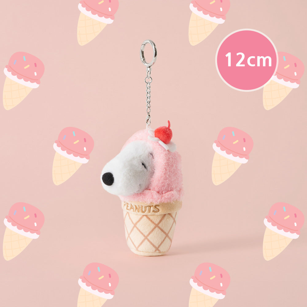 Snoopy Peanuts 冰淇淋造型鑰匙圈 12cm