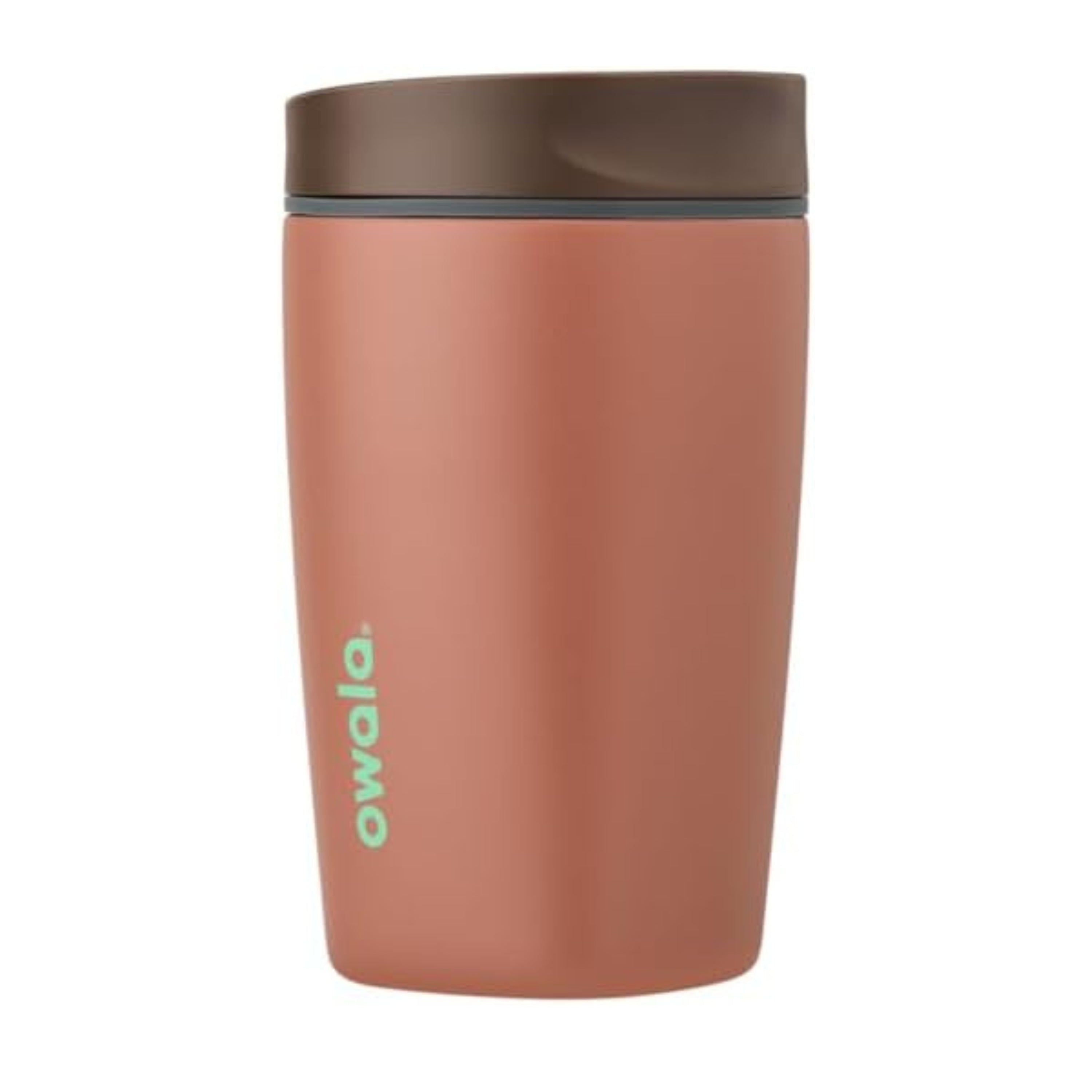 Owala SmoothSip Slider 不鏽鋼保溫咖啡杯 12oz Cozy Cocoa