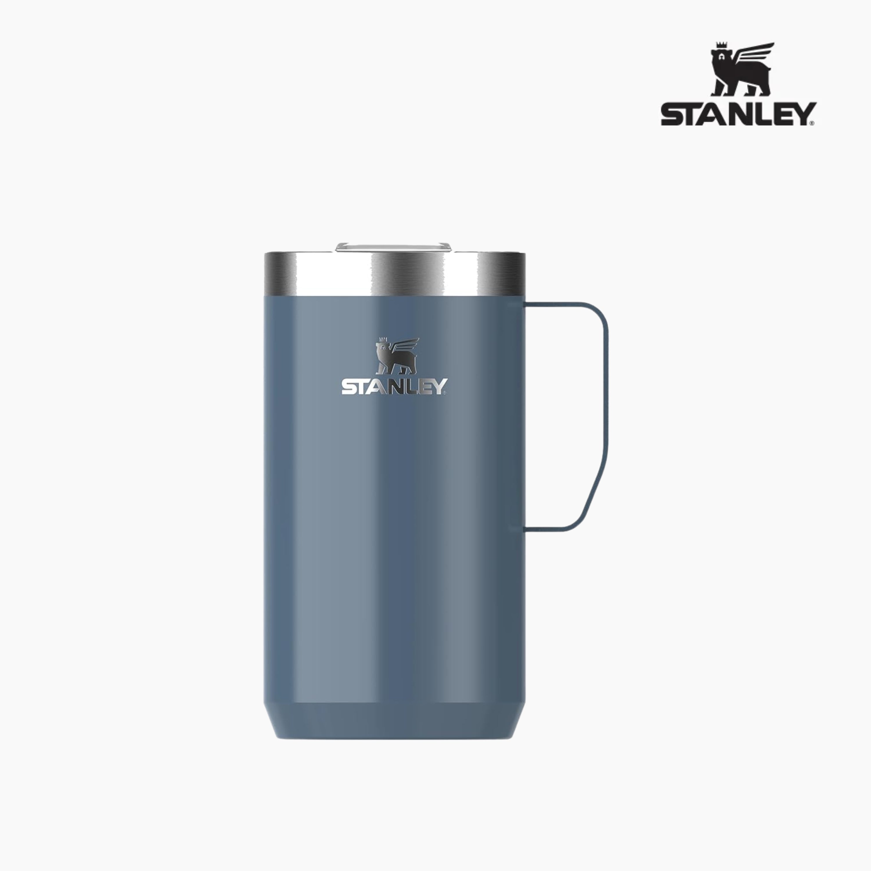 STANLEY Everyday Camp Mug 24oz | 保溫咖啡杯 | 不鏽鋼隔熱馬克杯 Tempest Gloss