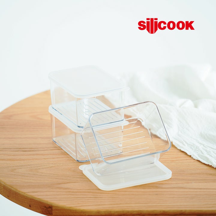 韓國製造 Silicook 600ML收納盒