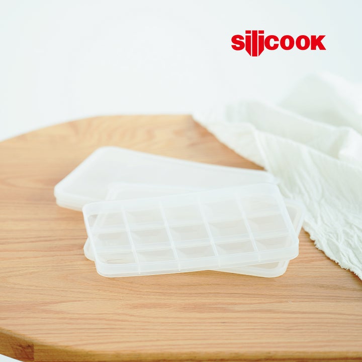 韓國製造 Silicook 蒜泥分隔盒