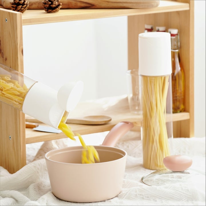 韓國製造 Silicook 意大利粉收納盒｜可調節倒出的份量