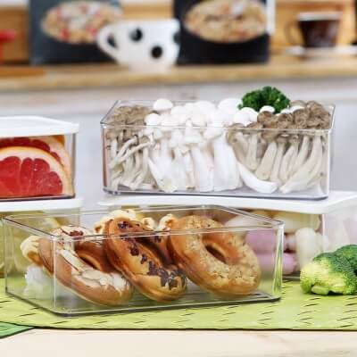 韓國製造 Silicook｜雪櫃食材收納盒｜1200ML｜SET C