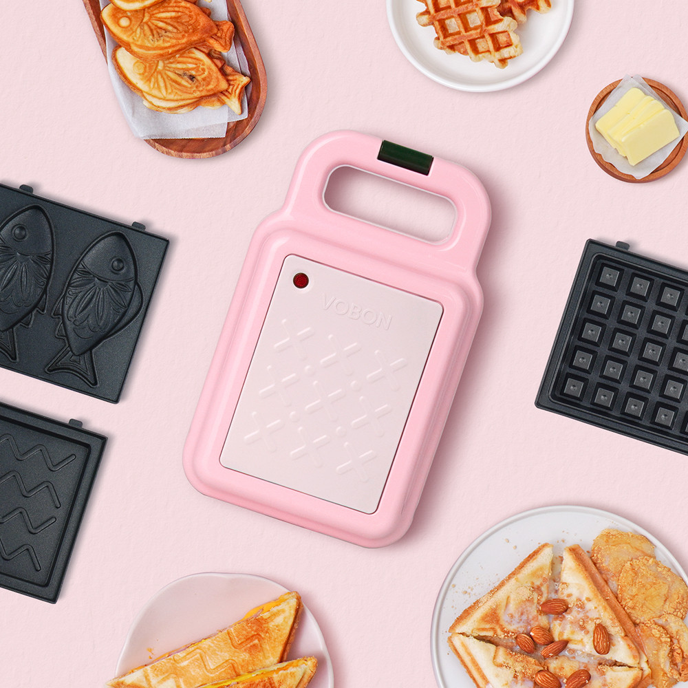 韓國 VoBon 三文治機 窩夫機