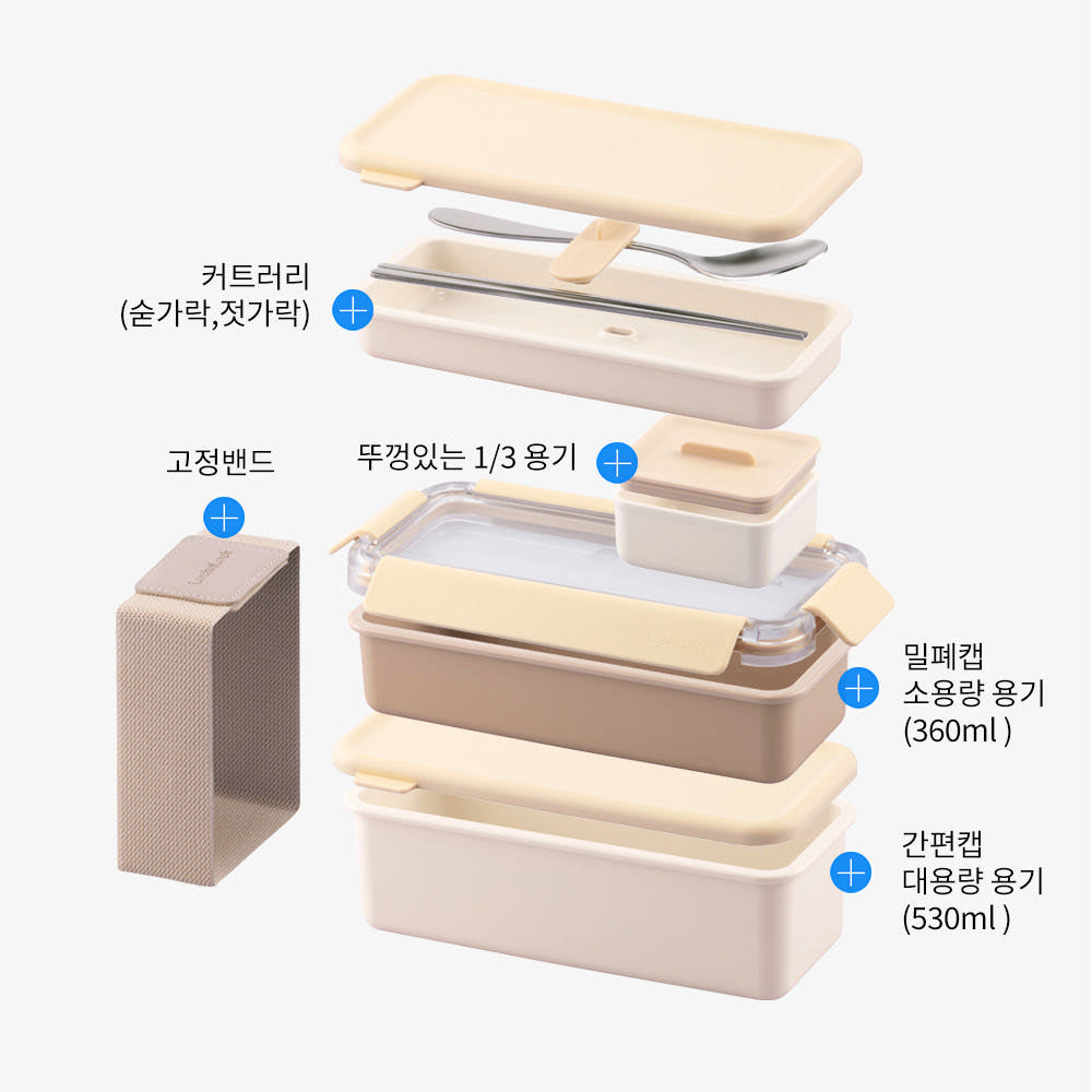 LocknLock ToGo 雙層飯盒