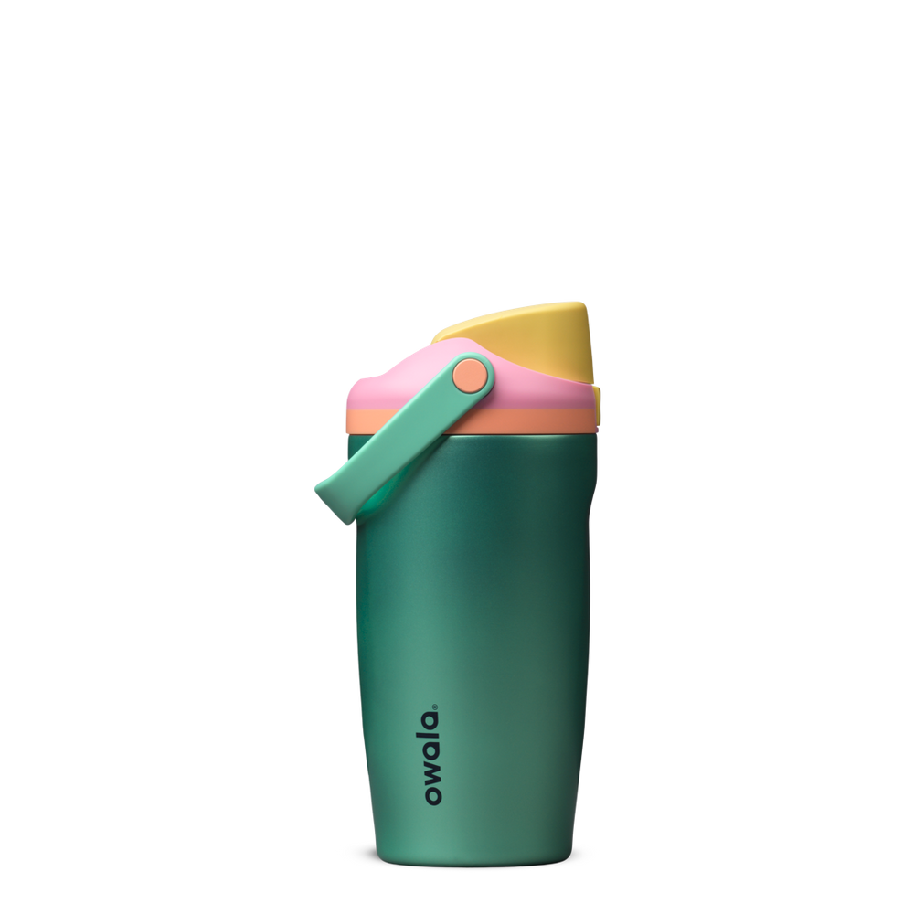 Owala Kids FreeSip Sway 18oz 不鏽鋼保溫杯 Tropical Mirage