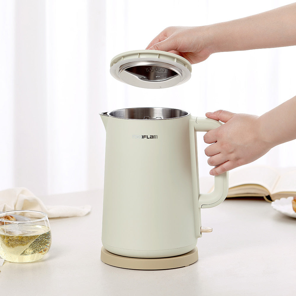 Neoflam FIKA 304不鏽鋼電熱水壺 1.7L