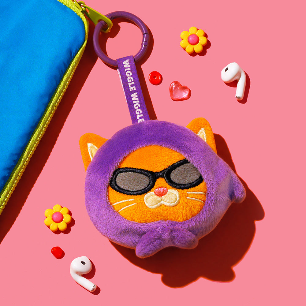 wiggle wiggle 毛絨匙扣 細節展示