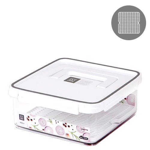 【韓國昌信】SKYLOCK密扣托盤式保鮮盒–8號(3800ml)