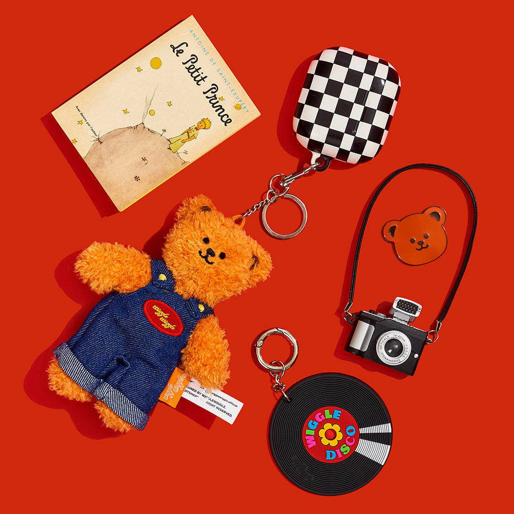 wiggle wiggle 玩具匙扣 細節展示