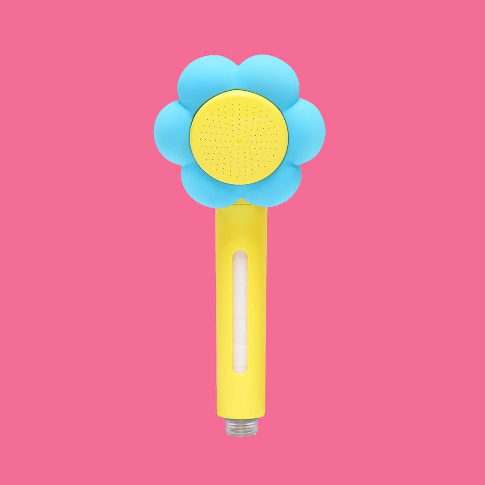 Wiggle Wiggle Blooming Filter 淋浴花灑頭-藍黃款，韓國製造