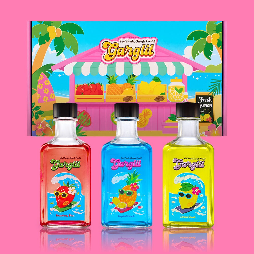 wiggle wiggle Garglet 漱口水套裝 產品展示