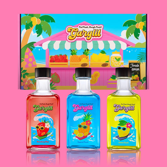 wiggle wiggle Garglet 漱口水套裝 產品展示