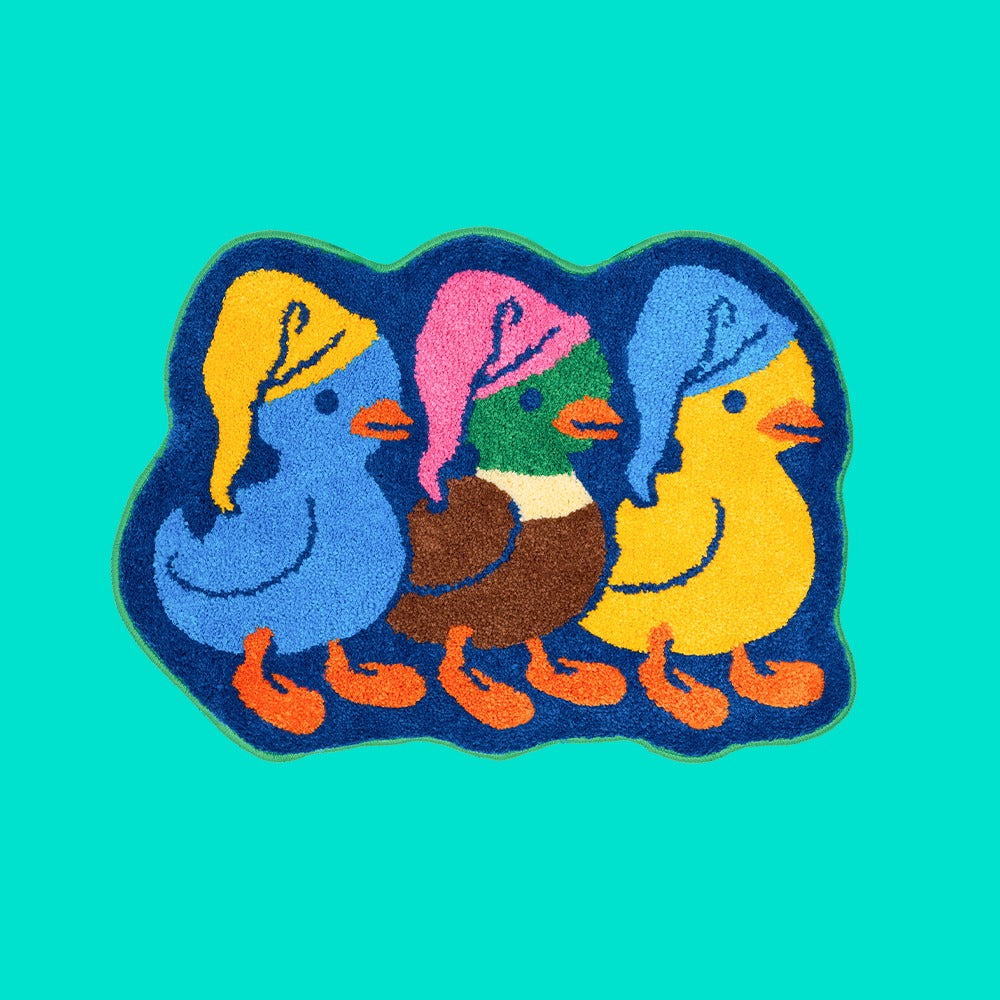 wiggle wiggle 浴室地墊 Duck Trio 產品展示