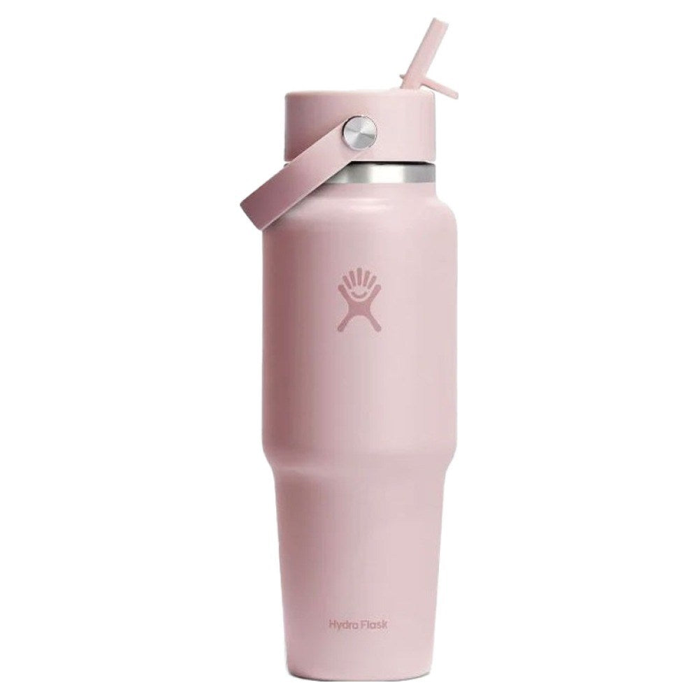 Hydroflask Wide Flex Straw Travel Bottle , Trillium Pink, 1 ea, 946ml