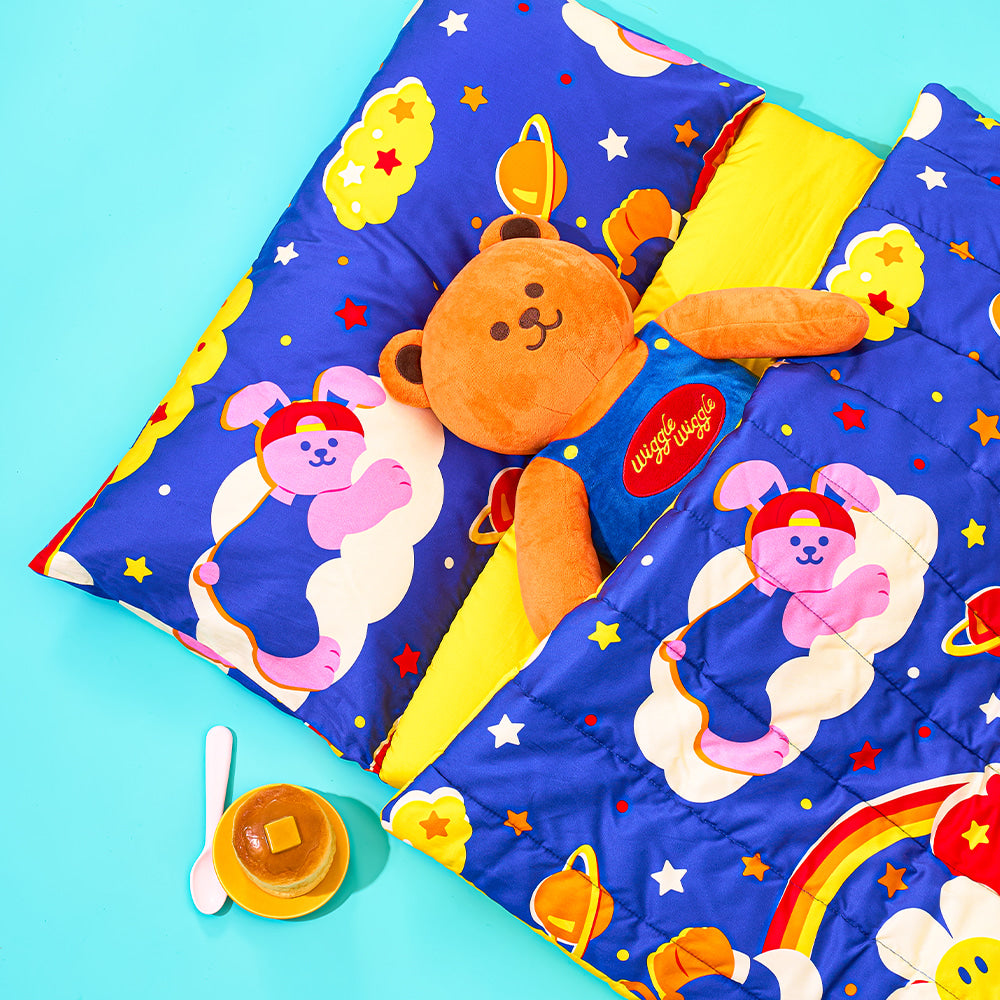 wiggle wiggle 棉莫代爾四季午睡被 細節展示