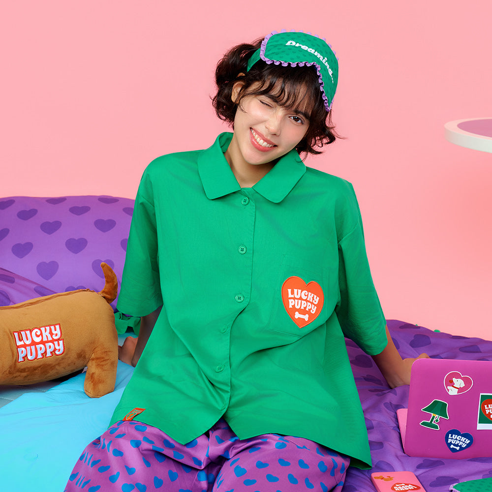 wiggle wiggle 短袖睡衣套裝 細節展示