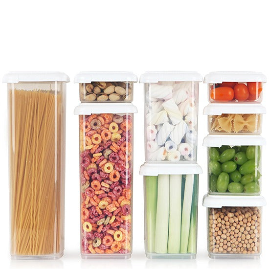 【韓國昌信】SENSE廚房全系列收納罐-C組 (240ml*3+650ml*2+1000ml*2+1800ml*1+2200ml*1)