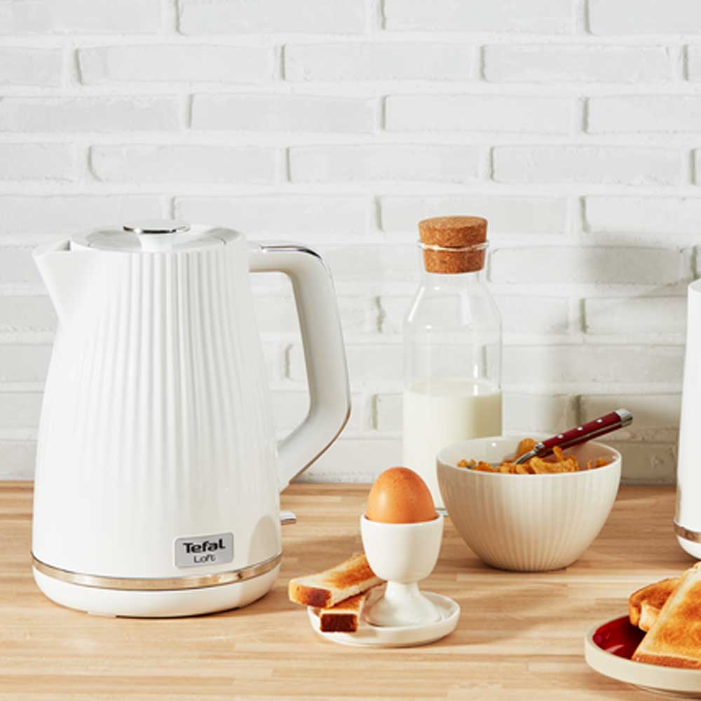 Tefal電熱水壺 1.7L 白色
