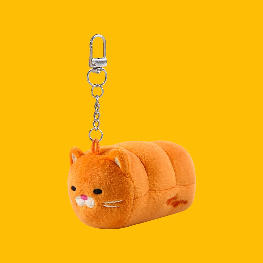 wiggle wiggle 毛絨匙扣 Toasty Cheese Cat 產品展示