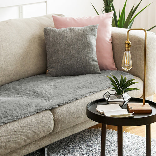 韓國製 Scandinhome 高密度長毛棉花糖質感 沙發墊 防滑 可水洗