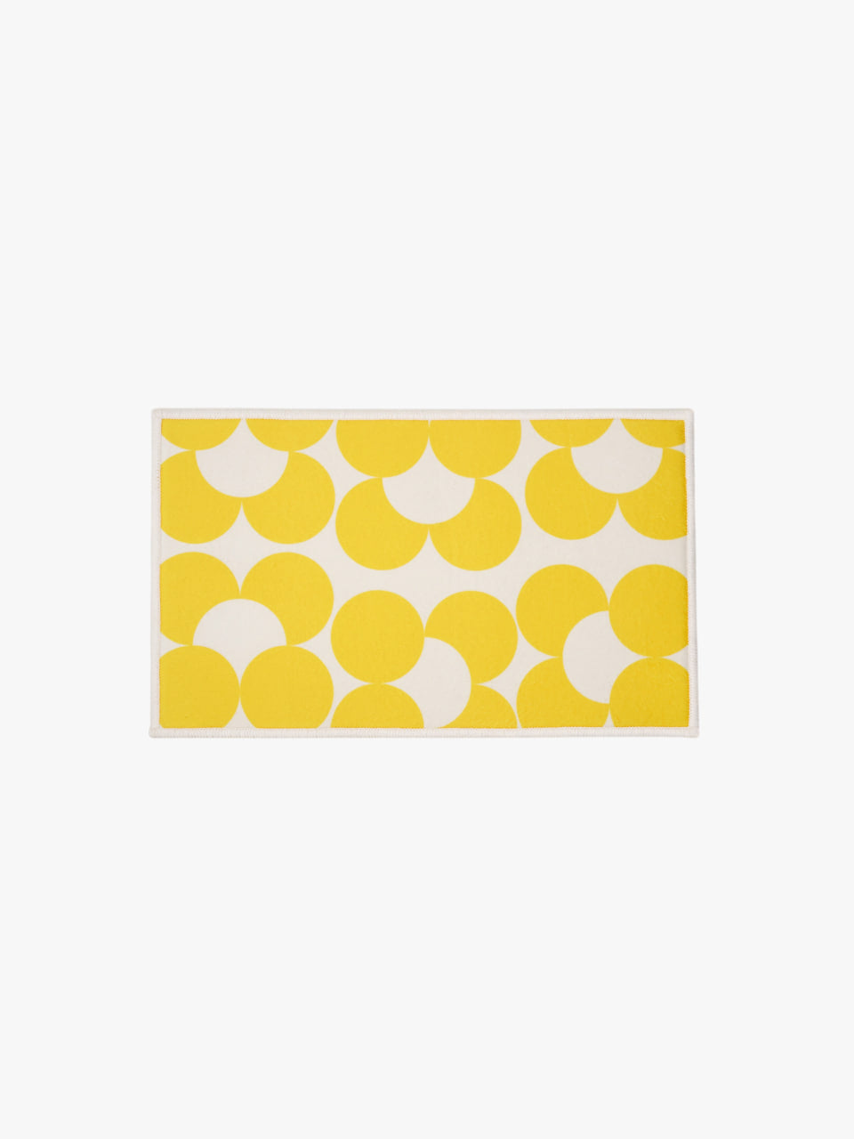 dropdropdrop Welcome Mat Mini MILD MEMORY YELLOW 50x30cm 廚房地墊
