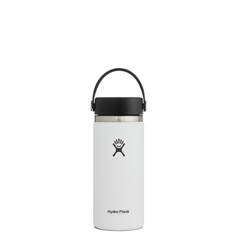 Hydroflask Widemouth Thermos V2, White, 473ml, 1 ea.