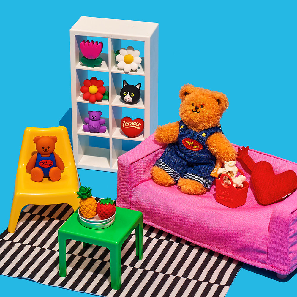 wiggle wiggle 玩具匙扣 細節展示