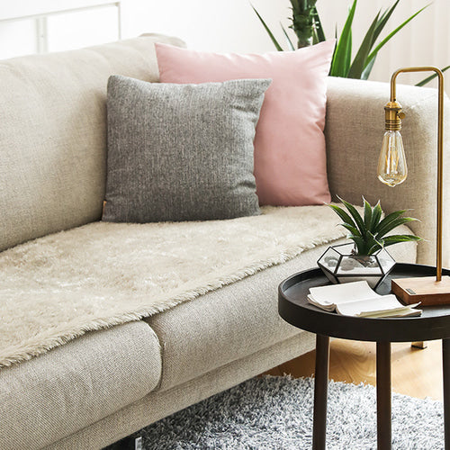 韓國製 Scandinhome 高密度長毛棉花糖質感 沙發墊 防滑 可水洗