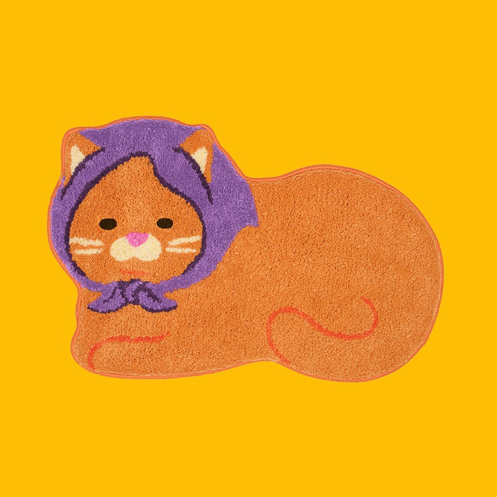 wiggle wiggle 浴室地墊 Cheese Cat 產品展示