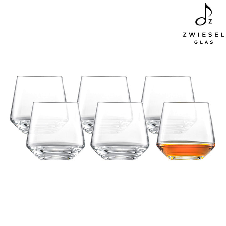 Zwiesel Glas [PURE 系列] 德國製造 無鉛水晶酒杯 389ml 6入組 - Crystal Clear 晶瑩光透款｜質感酒杯店推薦