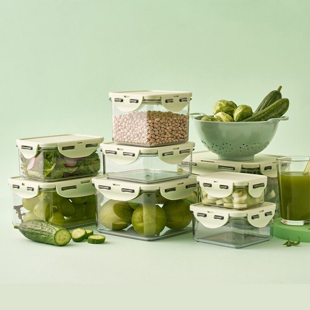 【1+1】韓國Locknlock Bisfree 純淨晶透保鮮盒｜27款尺寸選擇