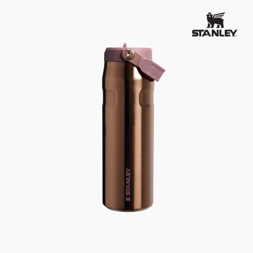 [Desert Collection] Stanley Iceflow Aerolite Flipstraw 2.0 Tumbler 710ml, Rose Gold