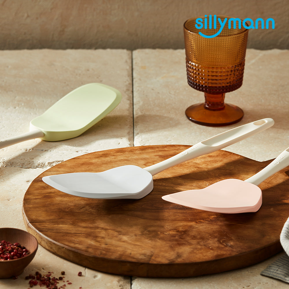 韓國製 Sillymann 廚具用品｜扁頭鑊鏟｜WSK4058