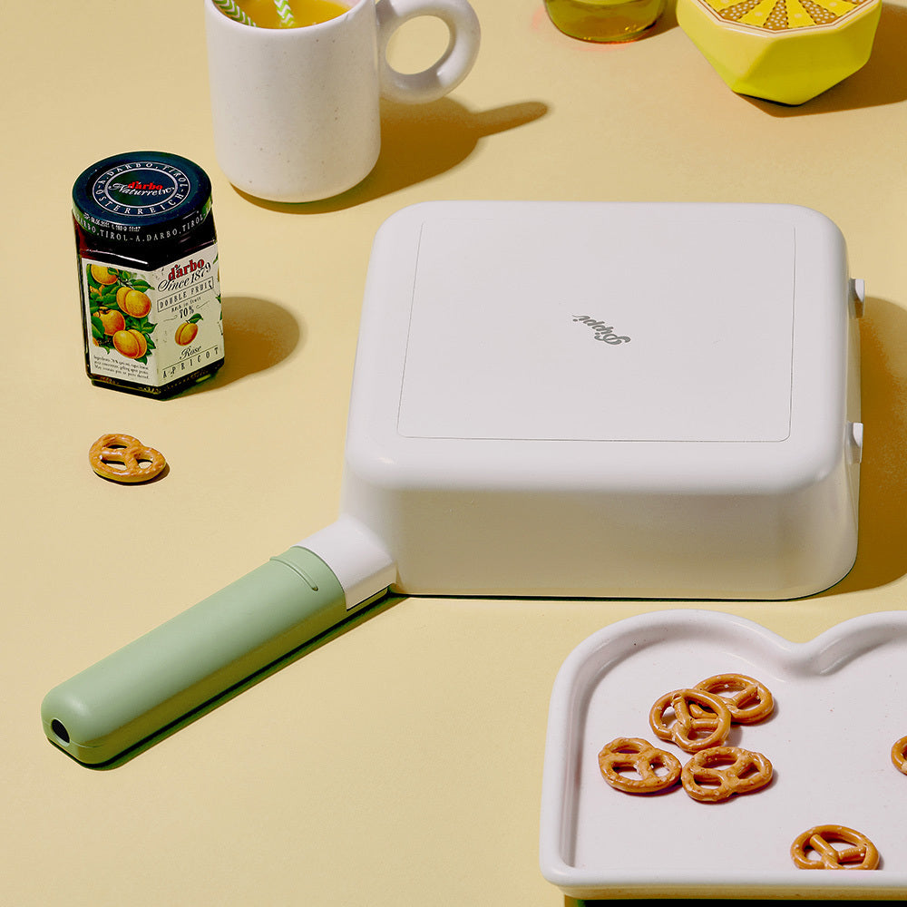 韓國製造 Neoflam Pippi系列 多用途 站立方形深平底鍋 21CM