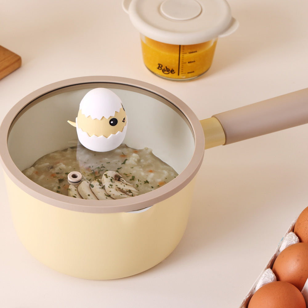 Neoflam 小蛇系列鑄造鍋具兩件組(單柄湯鍋+玻璃蓋16公分)