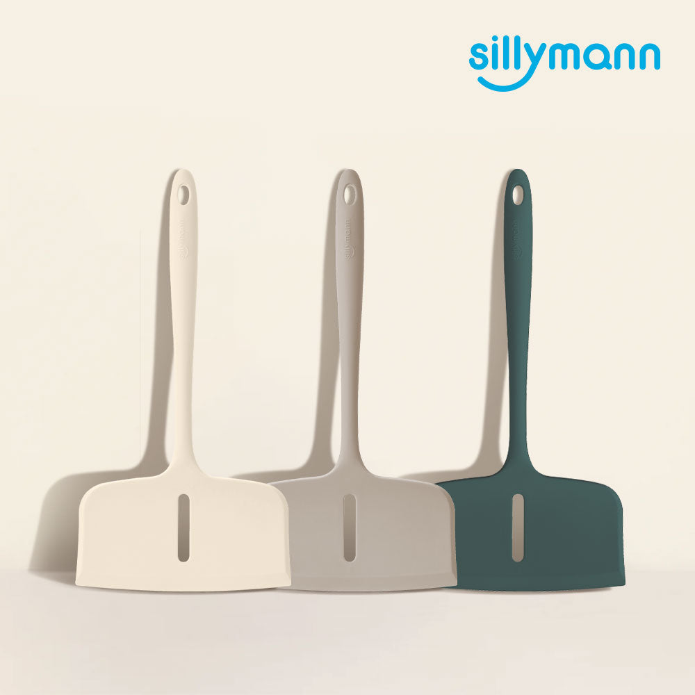 韓國製 Sillymann 廚具用品｜膠寬版煎鏟｜WSK3309