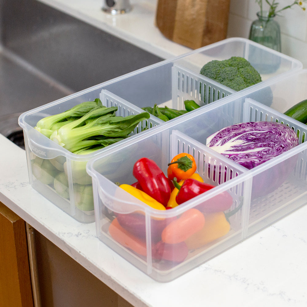 韓國製造 Silicook 蔬菜配菜保險盒