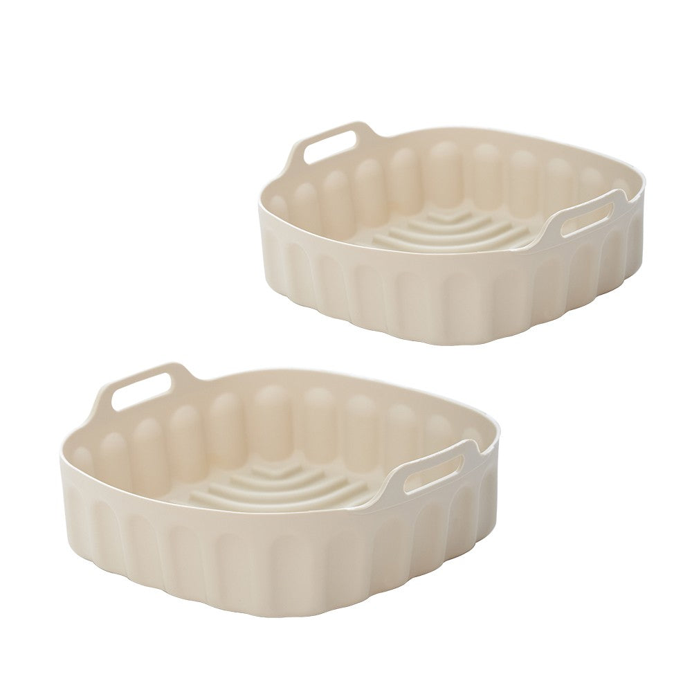 Neoflam矽膠烤盤(大)21cm及(小)19cm-FIKA